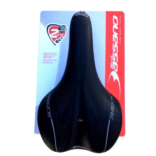Zadel Sport Heren Bassano Volare X33 "M" 3 Zone Zwart Op Kaart
