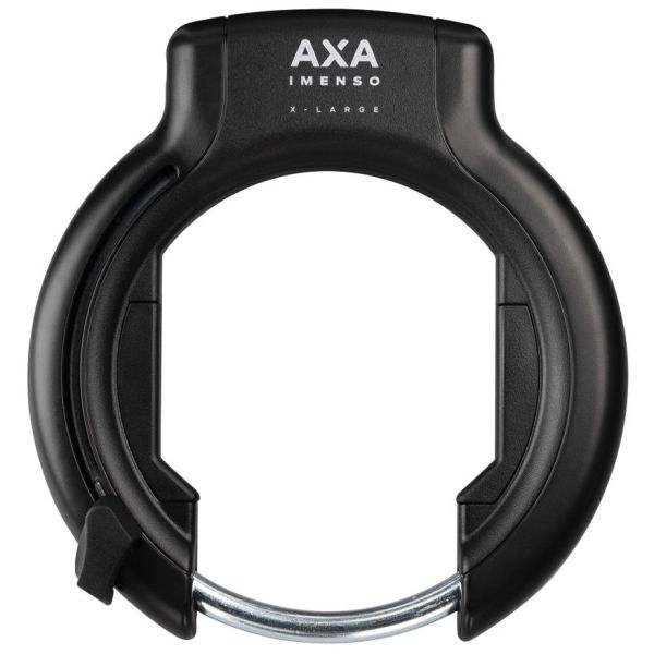 Ringslot Axa Imenso X Large Retractable - zwart