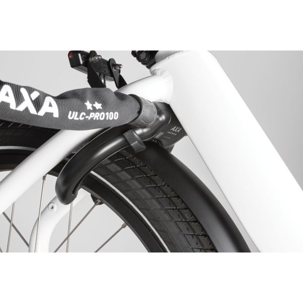 Ringslot Axa Imenso X Large Retractable - zwart