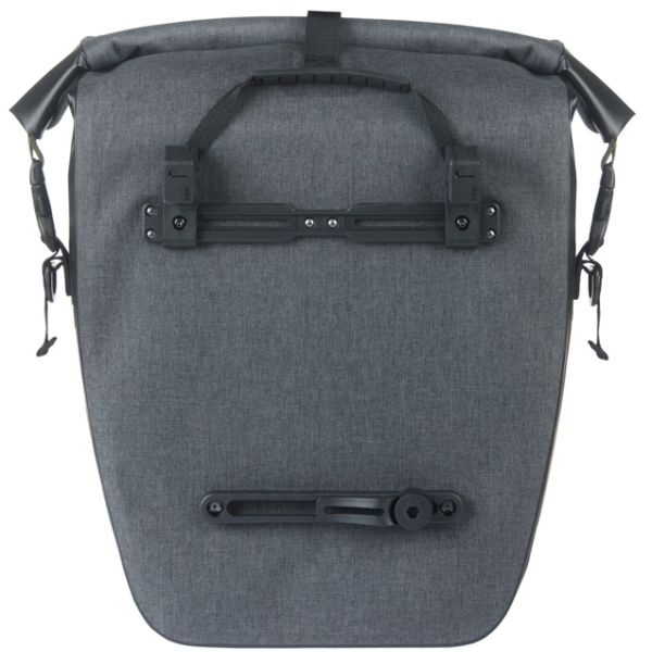 Enkele tas Basil Navigator Storm L MIK 25-31L 15 x 27 x 41 cm - zwart