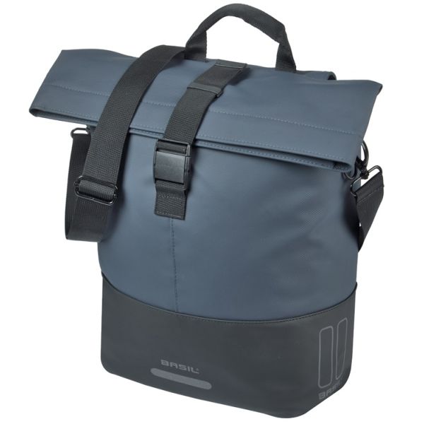 Cove shopper Basil MIK 14-16L 14 x 29 x 36 - blauw/zwart