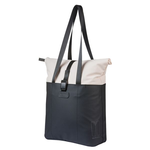 Fietsshopper Basil Vive MIK 15-20L 11 x 29 x 34 cm - zwart/wit