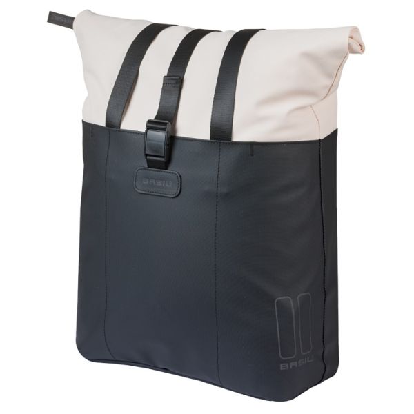 Fietsshopper Basil Vive MIK 15-20L 11 x 29 x 34 cm - zwart/wit