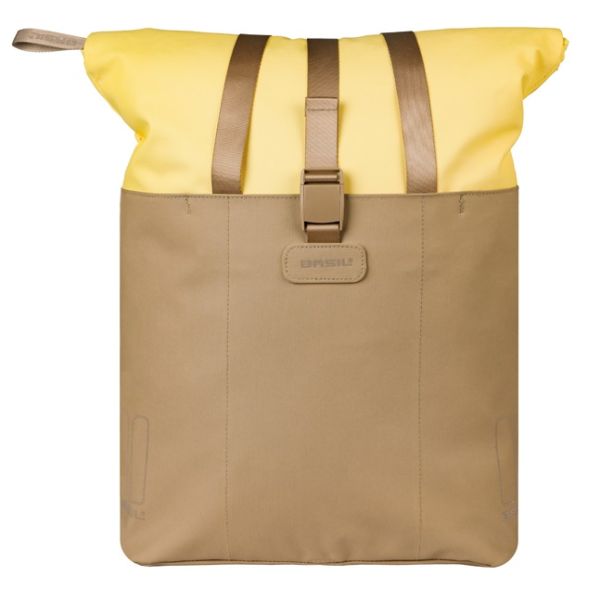 Fietsshopper Basil Vive Mik 15-20L 11 x 29 x 34 cm - zand/geel