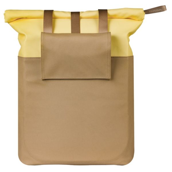 Fietsshopper Basil Vive Mik 15-20L 11 x 29 x 34 cm - zand/geel