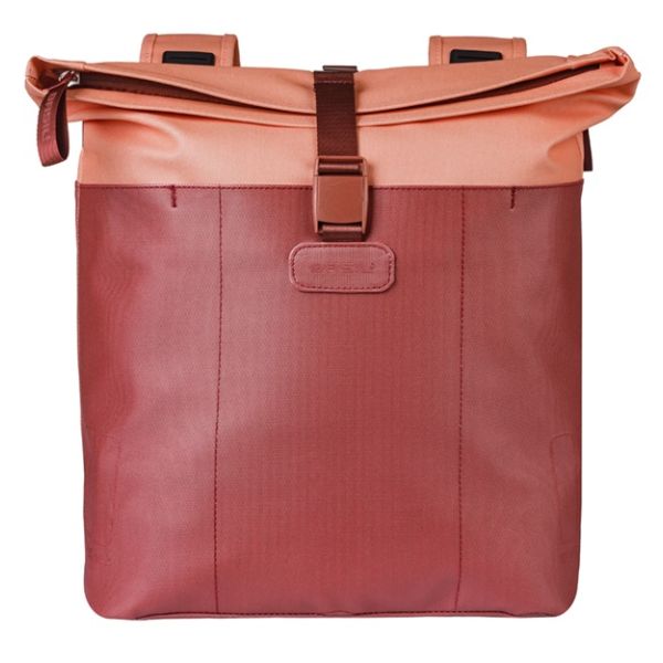 Dubbele fietstas Basil Vive 28-35L 14 x 30 x 38 cm - bordeauxroze