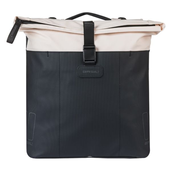 Dubbele fietstas Basil Vive MIK 28-35L 14 x 30 x 38 cm - witzwart