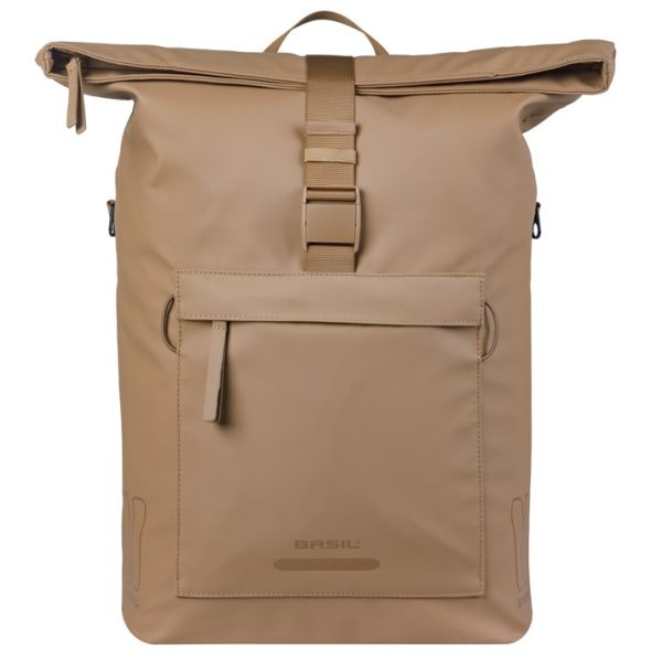 Fietsschoudertas Basil Brooklyn MIK 17L 14 x 32 x 40 cm - zand