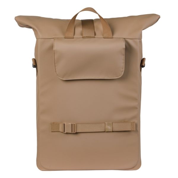 Fietsschoudertas Basil Brooklyn MIK 17L 14 x 32 x 40 cm - zand