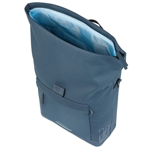 Fietsschoudertas Basil Brooklyn MIK 17L 14 x 32 x 40 cm - blauw