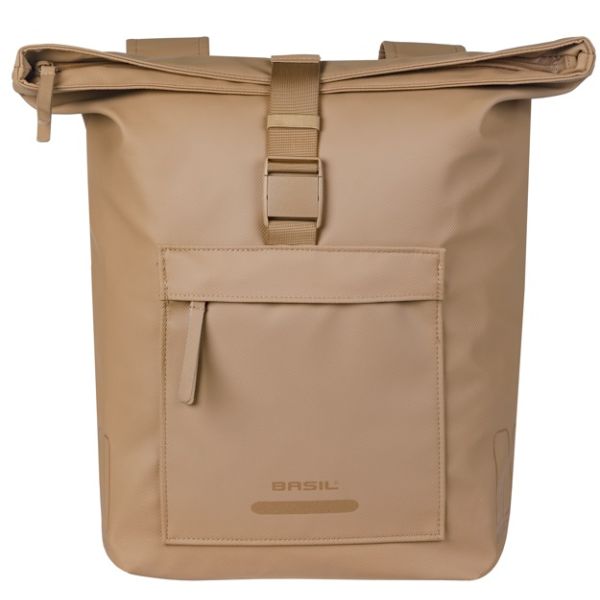 Dubbele fietstas Basil Brooklyn 41L 14 x 30 x 37 cm - zand
