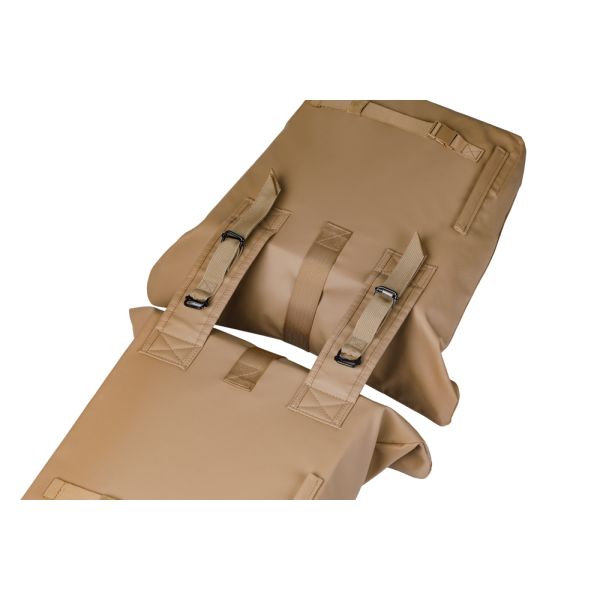 Dubbele fietstas Basil Brooklyn 41L 14 x 30 x 37 cm - zand