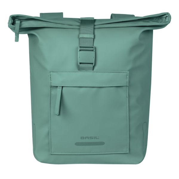 Dubbele fietstas Basil Brooklyn 41L 14 x 30 x 37 cm - groen
