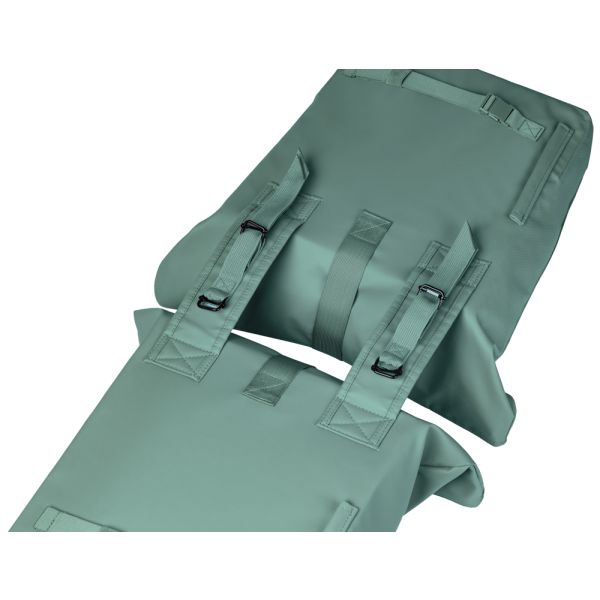 Dubbele fietstas Basil Brooklyn 41L 14 x 30 x 37 cm - groen
