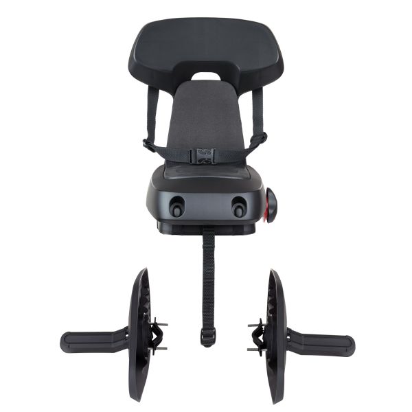 Kinderzitje achter Polisport Guppy Junior - BLACK SERIE