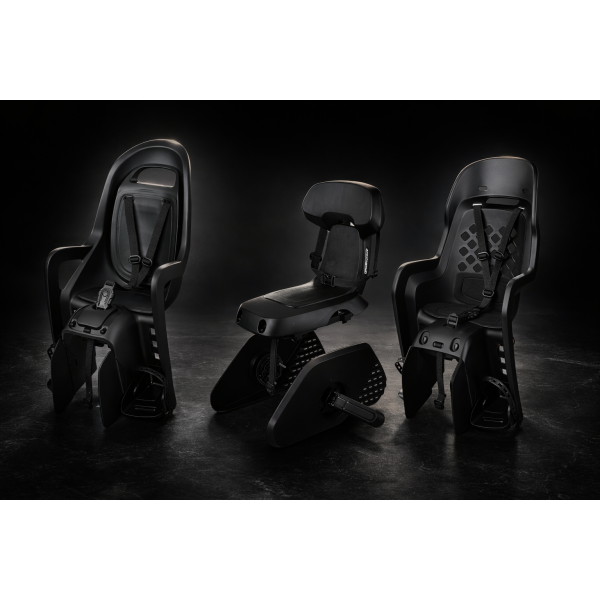 Kinderzitje achter Polisport Guppy Junior - BLACK SERIE