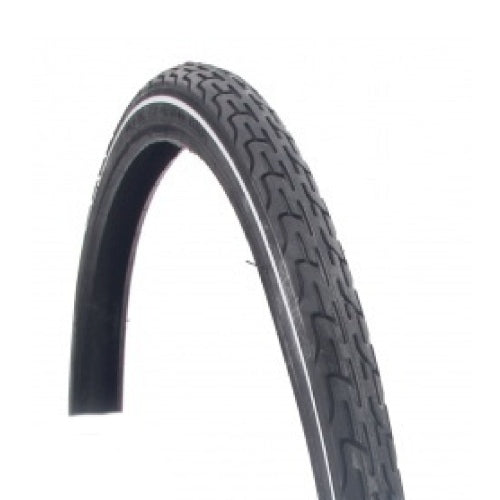 Buitenband 28x1 1/2 Deli Zwart+ Witte Bies 40-635
