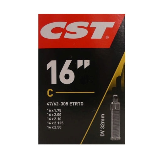 Binnenbanden 16x1.75/2.50 Cst Blitz Ventiel 32mm = 47/62-305 DV 32mm 070302