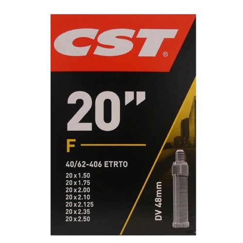 Binnenbanden 20x1.50-1.75-2.50 Cst Blitz Ventiel 48mm = 40/62-406 DV 48mm 070703