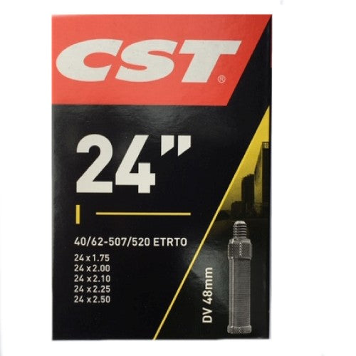 Binnenbanden 24x1.75/2.25 Cst Blitz Lang Ventiel 40mm = 47/62-507/520 DV 48mm 071003