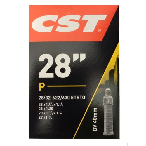 Binnenbanden 28x1 1/4-1/8 Cst Blitz Ventiel 40 mm. = 28/32-622/630 Dv 40mm. 071604