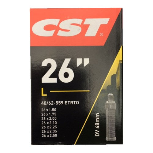 Binnenbanden 26x1.50-1.75-2.50 Cst Blitz Lang Ventiel 48 mm = 40/62-559 DV 48mm 071303