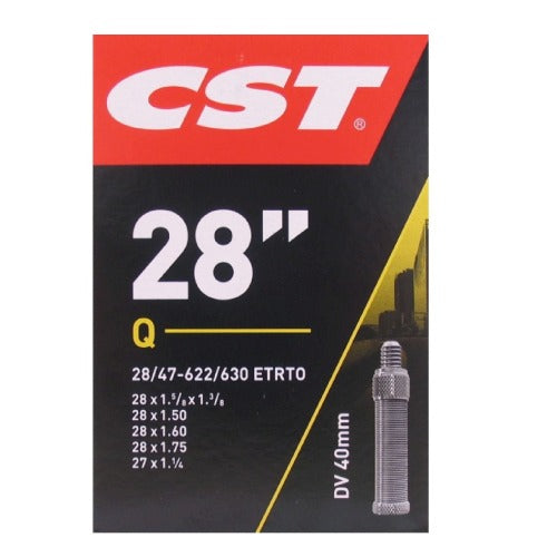 Binnenbanden 28x1 1/8-1 1/4-1 3/8- 1.75 Cst Blitz Ventiel 40mm = 28/47-622/630 Dv 40mm 071702