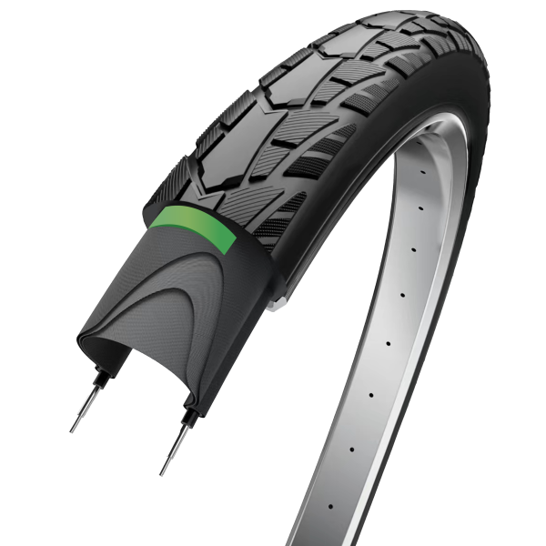 Buitenband Edge Performance Protect 26 x 1.75" / 47-559 - Zwart met reflectie