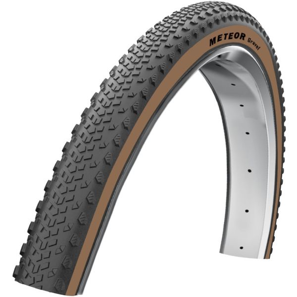Buitenband Edge Meteor Gravel 28 x 1.60'' / 42-622 - Zwart met bruin