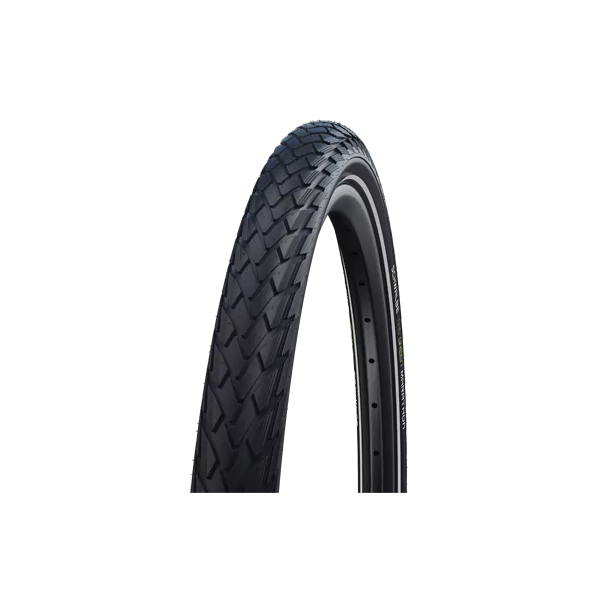 Buitenband Schwalbe Green Marathon GreenGuard 28 x 1.50"/ 40-622 - zwart met reflectie