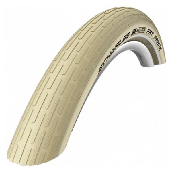 Buitenband Schwalbe Fat Frank K-Guard 28 x 2.00" / 50-622 mm - creme met reflectie