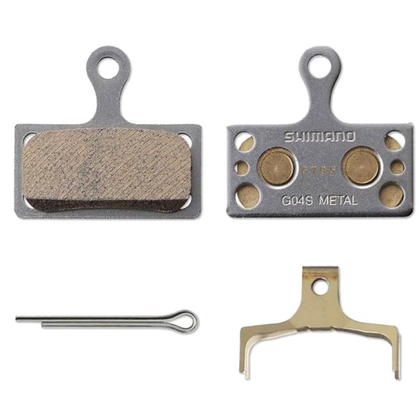 Schrijfremblokset Shimano G-04S Metall voor XTR/Deore/XT/SLX/Alfine
