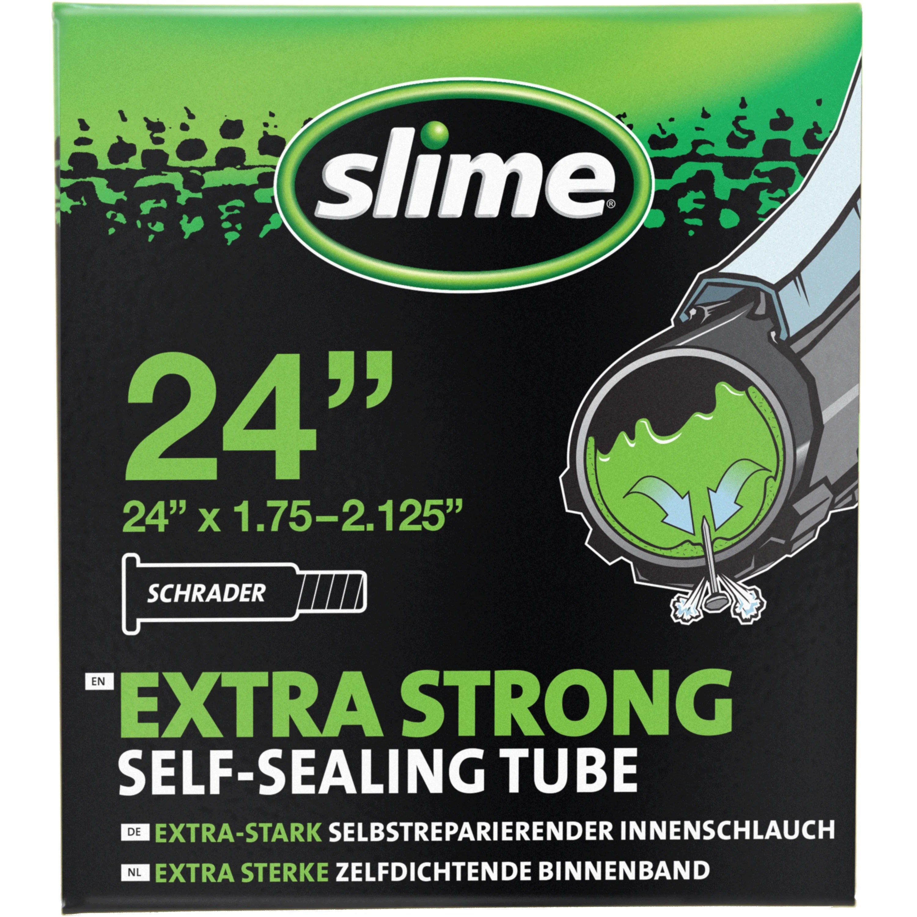 Slime zelfdichtende anti-lek binnenband 24 Inch AV