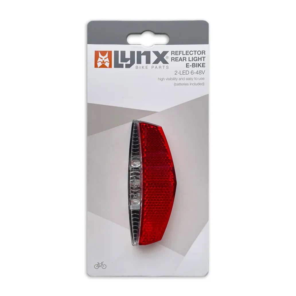 Lynx Achterlicht E-bike <- 50-80 mm ->