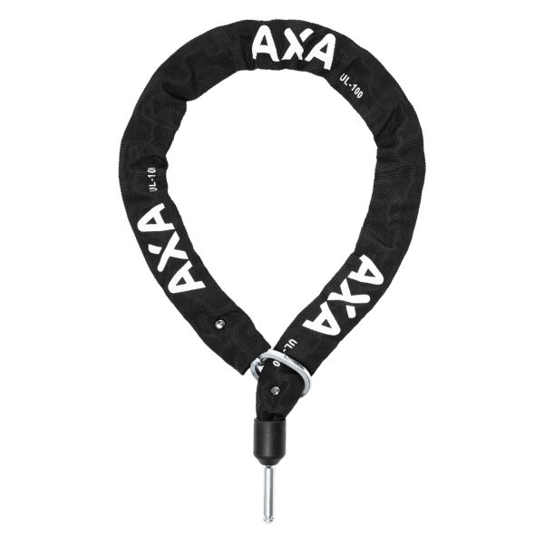 Ringslot Axa Block XXL met ULC100 insteekketting en zadeltasje