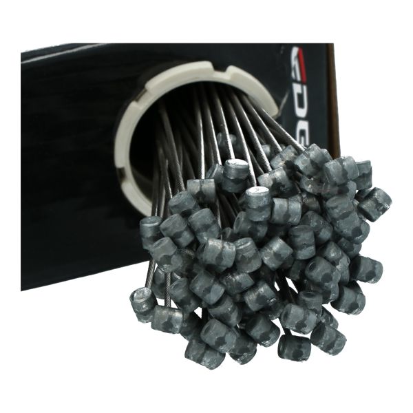 Rem binnenkabel Edge 2250mm RVS1,5mm 1x19 draad RVS - 6 x 7 T-nippel