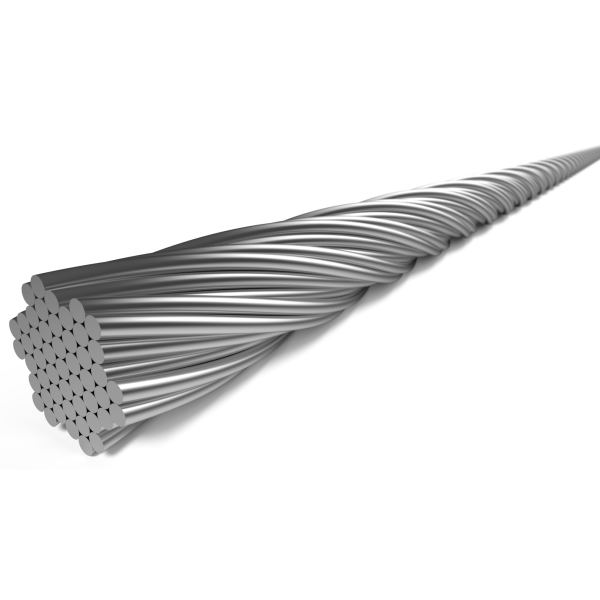Rem binnenkabel Elvedes 2250mm 7×7 draads RVS ø1,5mm met T-nippel ø7 × 6 mm