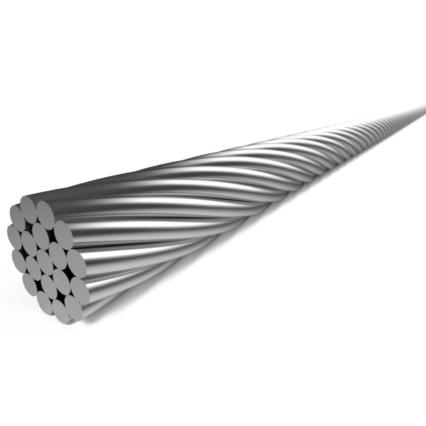 Rem binnenkabel Elvedes 900mm 1 ×19 draads verzinkt ø1,5mm met T-nippel ø7 × 6mm