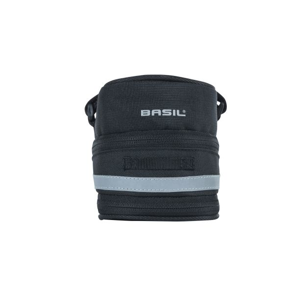 Zadeltas Basil Mada 1 liter 19 x 11 x 13 cm - zwart