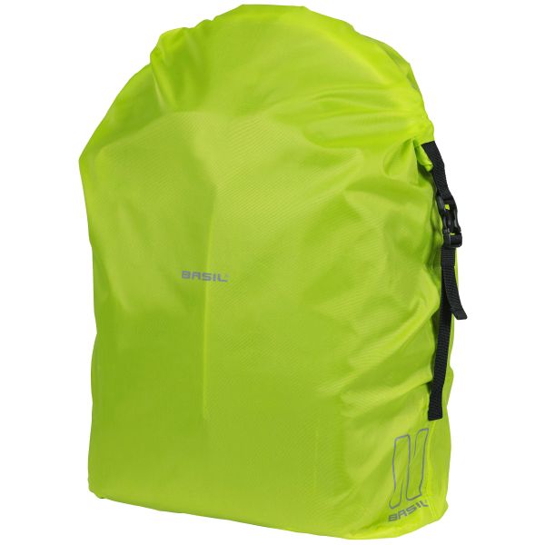 Regenhoes Basil "Keep Dry and Clean" - verticaal - neon geel
