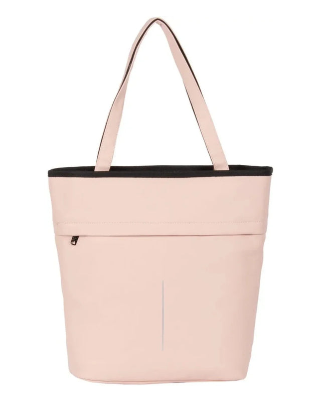 Splash Luxe Fietstas Shopper - 2-in-1 Handtas & Pakaftas - 21L - Soft Pink