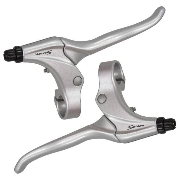 Remgreepset Saccon Comfort lang - zilver