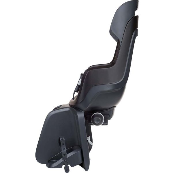 Kinderzitje achter Bobike Go Maxi met dragerbevestiging - urban black