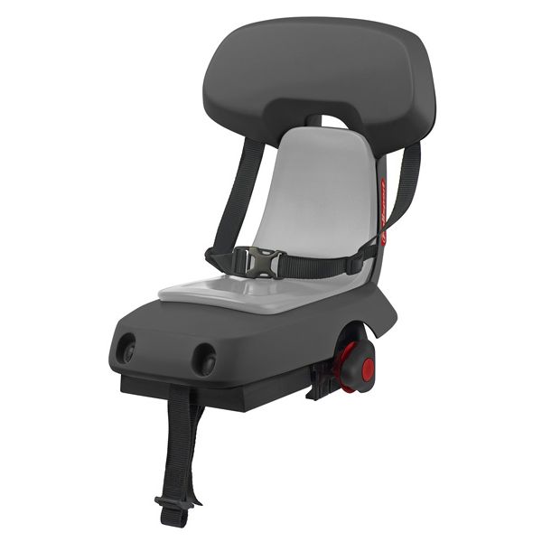 Kinderzitje achter Polisport Guppy Junior - donkergrijs / lichtgrijs