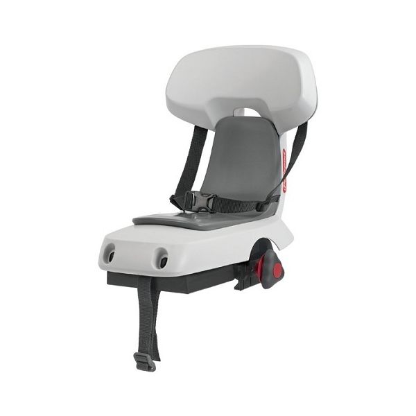 Kinderzitje achter Polisport Guppy Junior - koel grijs / donkergrijs