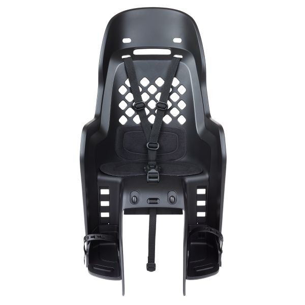 Kinderzitje achter Polisport Joy - BLACK SERIE - met dragerbevestiging (CFS)