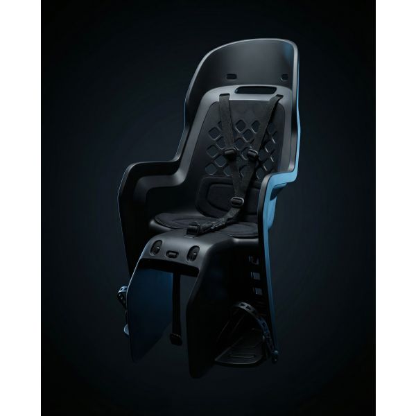 Kinderzitje achter Polisport Joy - BLACK SERIE - met dragerbevestiging (CFS)