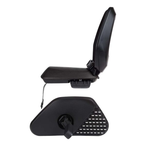 Kinderzitje achter Bobike One Junior black - dragermontage