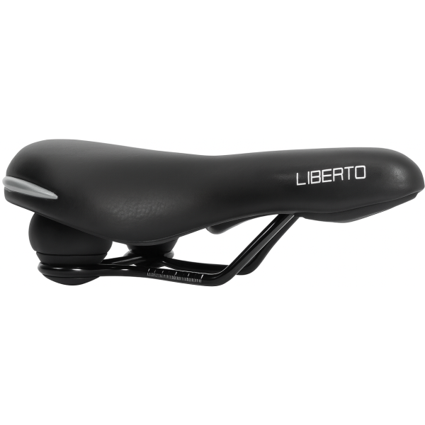 Fietszadel Edge Liberto - zwart