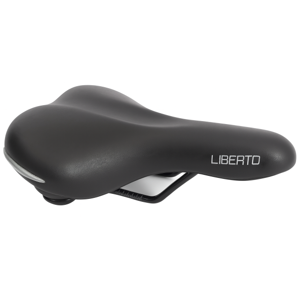 Fietszadel Edge Liberto - zwart